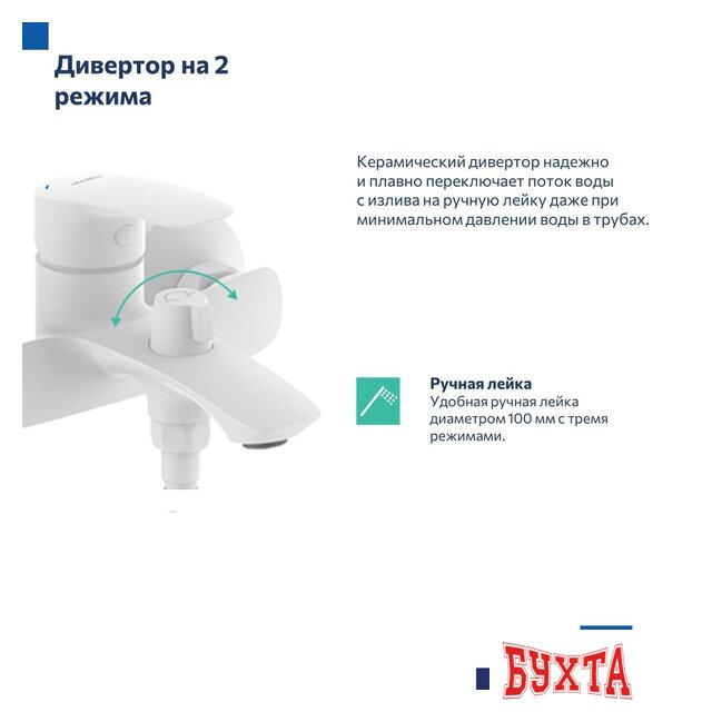 Смеситель Milardo Rora RORWT00M02 5