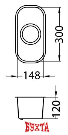 Кухонная мойка Alveus Monarch Variant 110 (бронзовый) 2