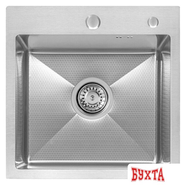 Кухонная мойка ARFEKA ECO AR 450*450 SATIN DECOR (настольная) 2