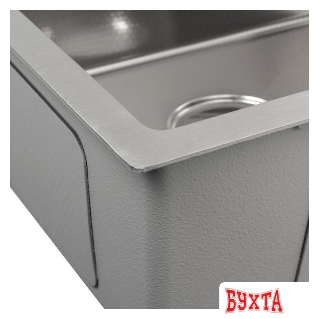 Кухонная мойка ARFEKA ECO AR 450*450 SATIN DECOR (настольная) 4