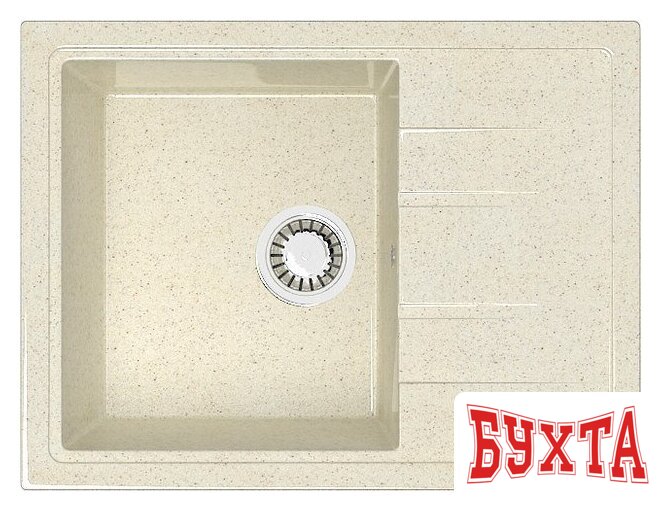 Кухонная мойка MARRBAXX Карельский камень модель 150/Q2 F150Q002 (бежевый)