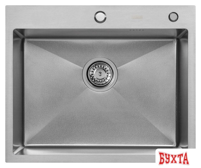 Кухонная мойка ARFEKA Eco AR 600*500 Satin Decor Volcanic Rock 3