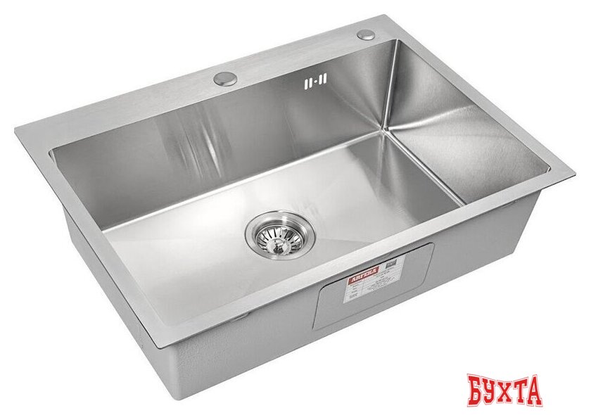 Кухонная мойка ARFEKA ECO AR 700*500 SATIN 3