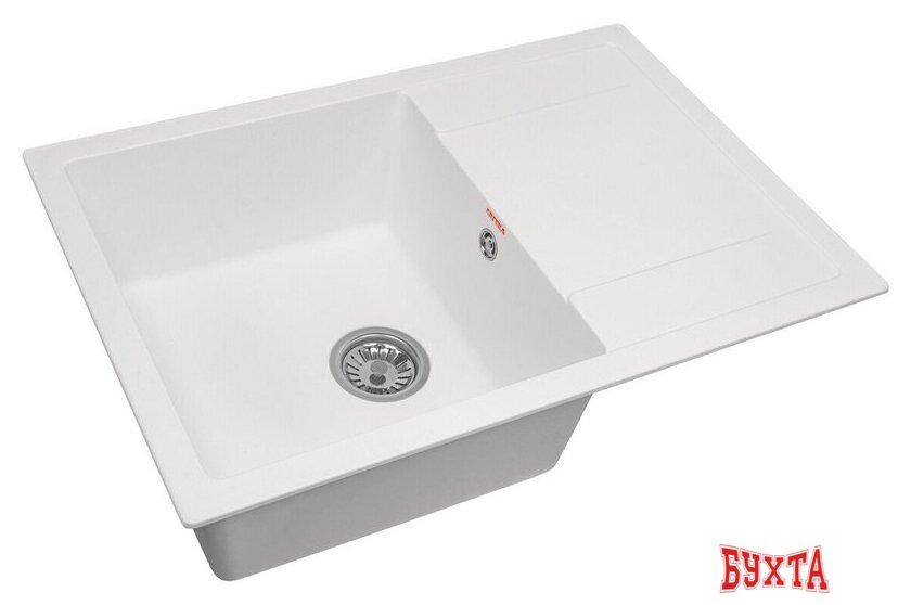 Кухонная мойка ARFEKA ZIA 76 Silken White 1
