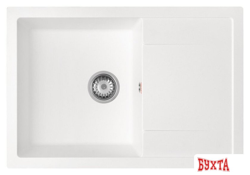 Кухонная мойка ARFEKA ZIA 76 Silken White 2