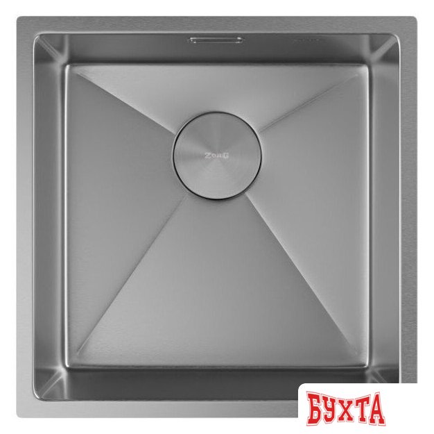Кухонная мойка ZorG Zerox 44 U / IF Steel 3