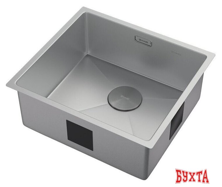 Кухонная мойка ZorG Zerox 49 U / IF Zurinox Steel 2