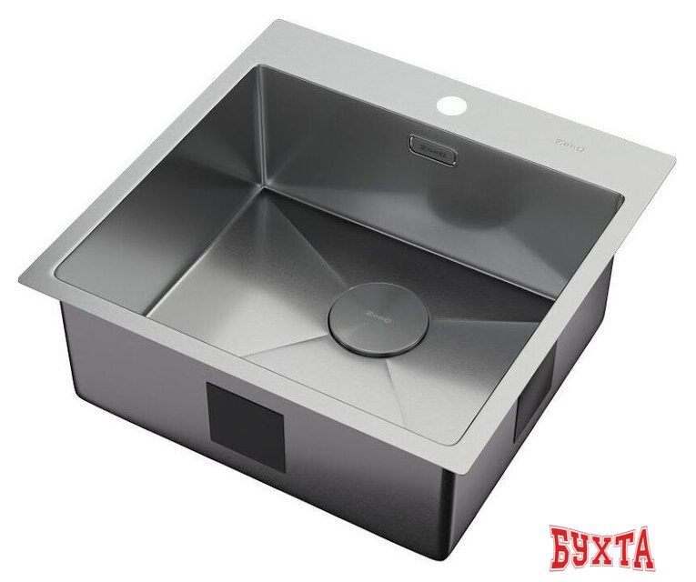 Кухонная мойка ZorG Zerox 51 IF Steel 2
