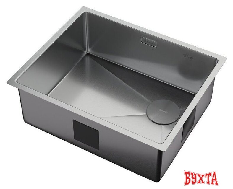 Кухонная мойка ZorG Zerox 54 U / IF Side SF Steel 2