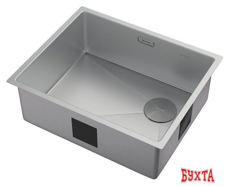 Кухонная мойка ZorG Zerox 54 U / IF Side SF Zurinox Steel 2
