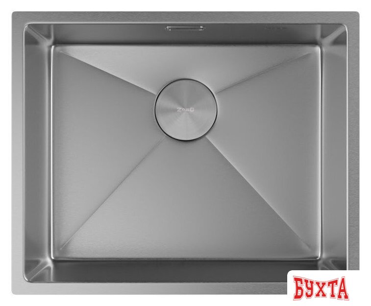 Кухонная мойка ZorG Zerox 54 U / IF Steel 3