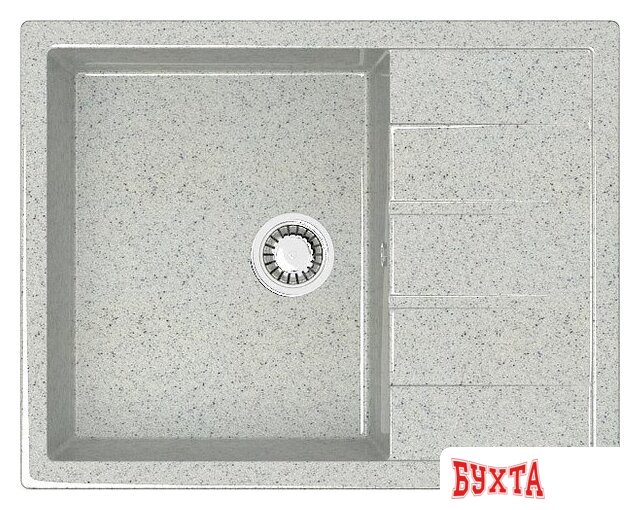 Кухонная мойка MARRBAXX Карельский камень модель 151/Q10 F151Q010 (серый/светло-серый)