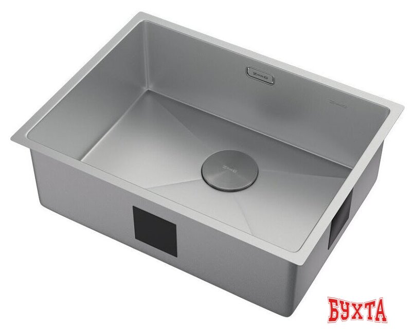 Кухонная мойка ZorG Zerox 59 U / IF Zurinox Steel 2