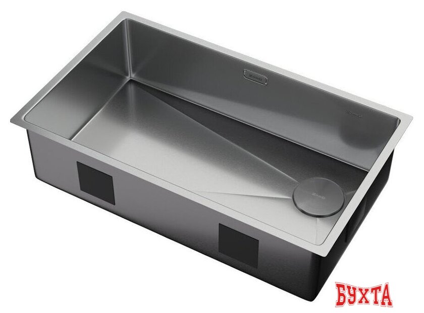 Кухонная мойка ZorG Zerox 74 U / IF Side SF Steel 2