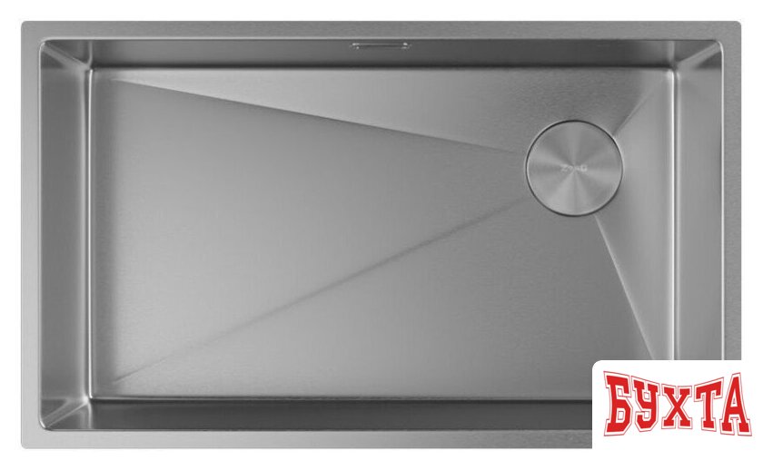 Кухонная мойка ZorG Zerox 74 U / IF Side SF Steel 3