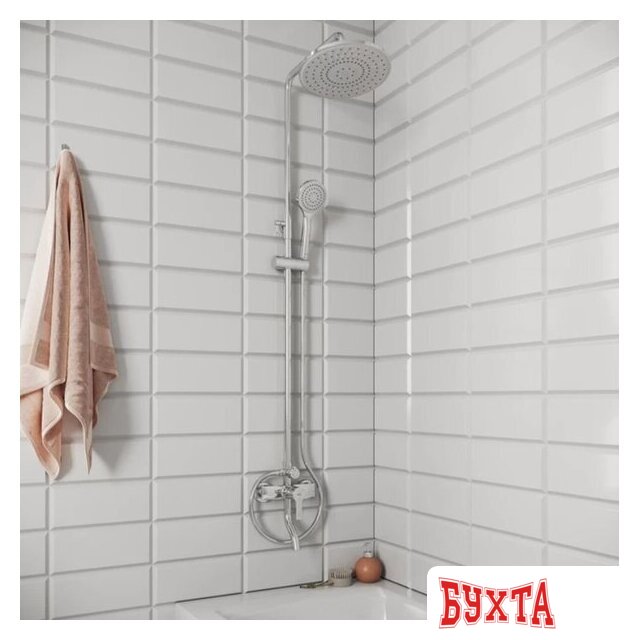 Душевая система Milardo Stripe STRSB1FM06 4