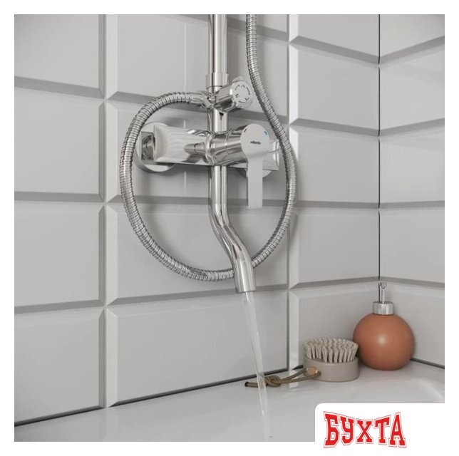 Душевая система Milardo Stripe STRSB1FM06 5