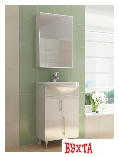 Мебель для ванных комнат Vigo Шкаф с зеркалом Grand-500 2