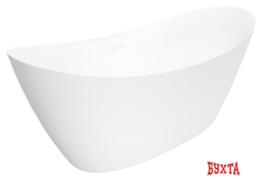 Ванна Wellsee Carefree Dove 168x73 23290102R (отдельностоящая ванна белый глянец, экран, ножки, сифон-автомат глянцевый белый) 2