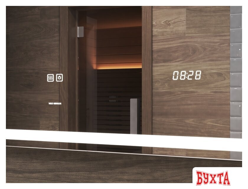 Мебель для ванных комнат Vigo Зеркало Geometry Luxe 700 3