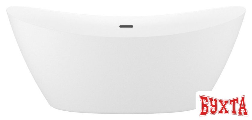 Ванна Wellsee Carefree Dove 168x73 23290103R (отдельностоящая ванна белый глянец, экран, ножки, сифон-автомат матовый черный)