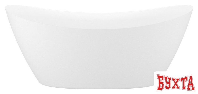 Ванна Wellsee Carefree Dove 168x73 23290103R (отдельностоящая ванна белый глянец, экран, ножки, сифон-автомат матовый черный) 3