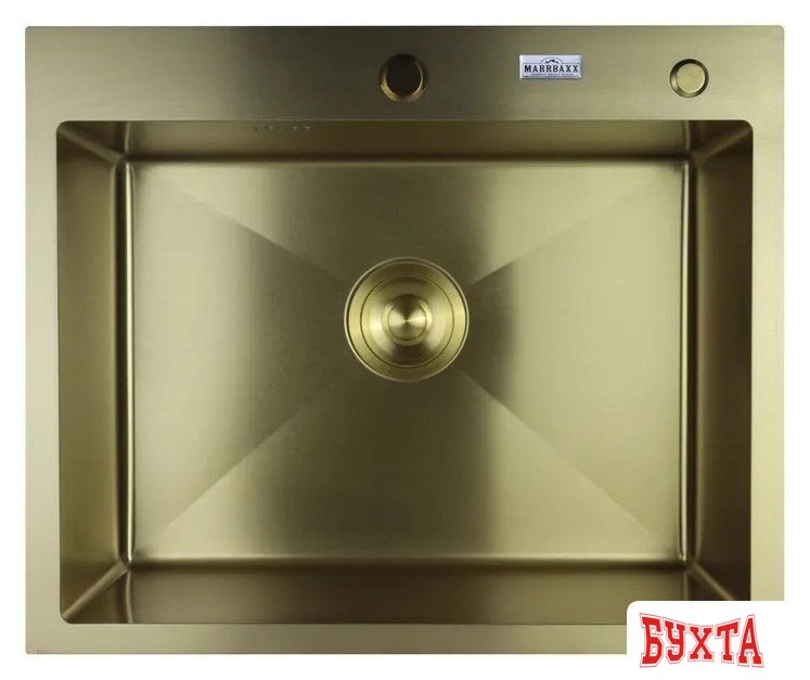 Кухонная мойка MARRBAXX G6050-R G6050-MR (золото) 1