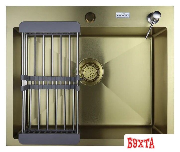 Кухонная мойка MARRBAXX G6050-R G6050-MR (золото) 2