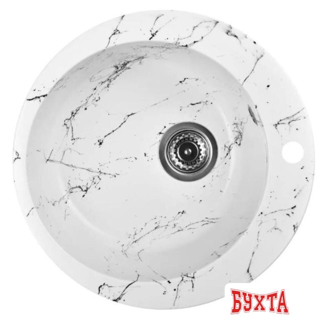 Кухонная мойка Wisent WA04-12 (с сифоном GER013)