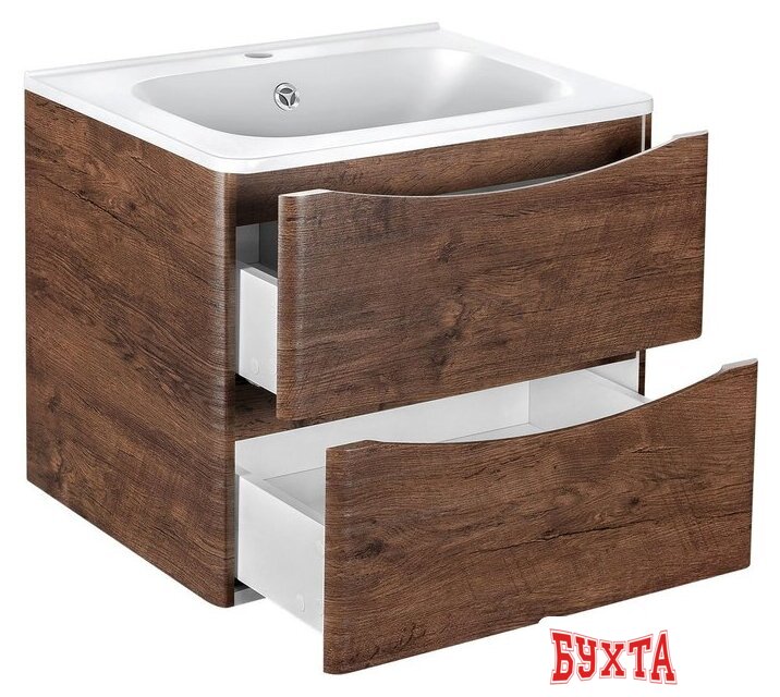 Мебель для ванных комнат Vincea Тумба под умывальник Paola 60 VMC-2P600RW 2