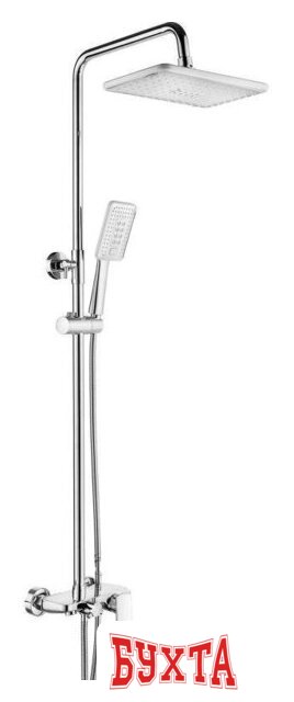 Душевая система Ledeme L2421W (белый/хром)