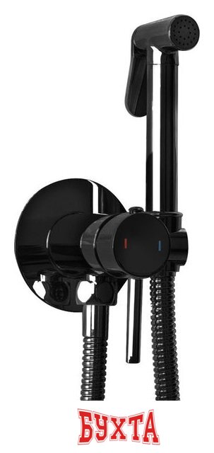 Гигиенический душ Rea Lungo Loop REA-B5656 (черный металлик)