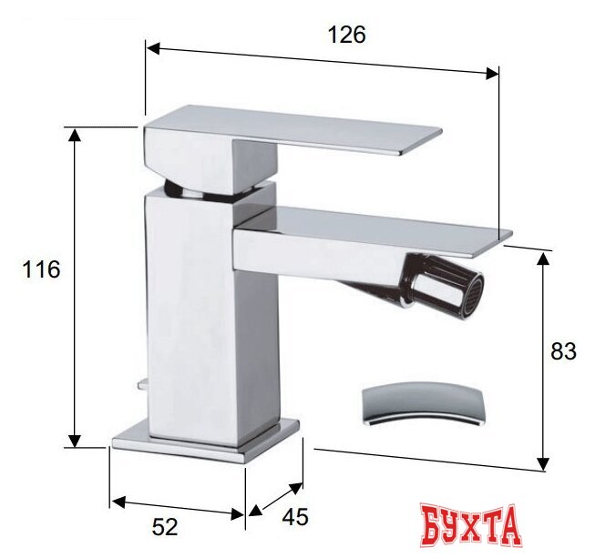 Смеситель Remer Q-Design QD 20 2