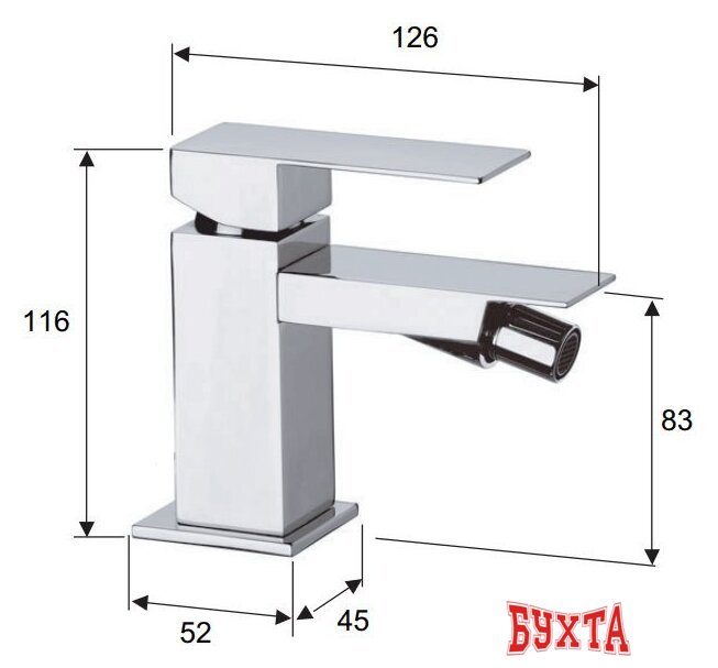 Смеситель Remer Q-Design QD 21 2