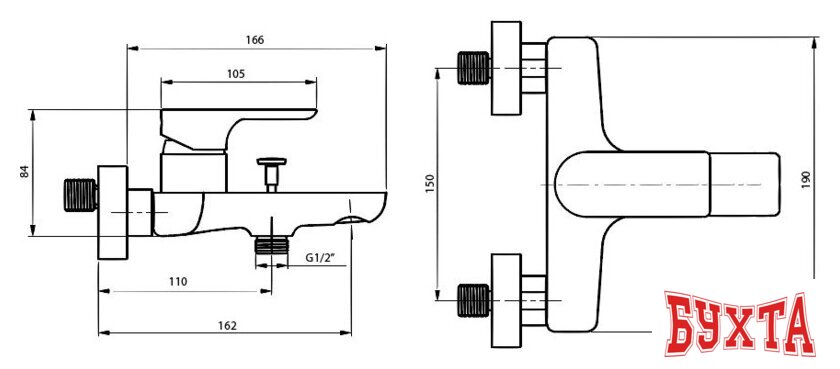 Смеситель Ahti Sipoo SB405001 2
