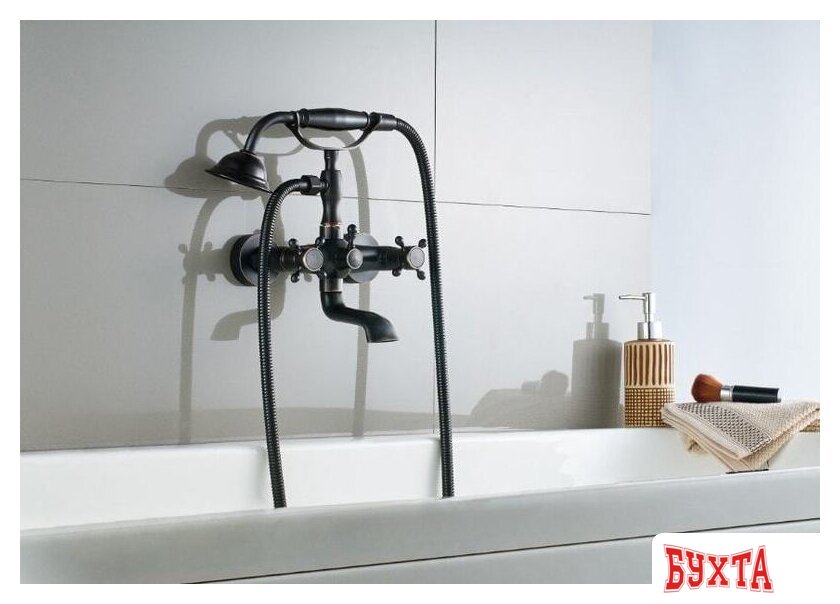 Смеситель Rea Retro Old REA-B0224 (черный) 3