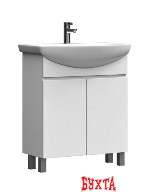 Мебель для ванных комнат Vigo Тумба Wing 700-2-0 (Балтика) белый 1