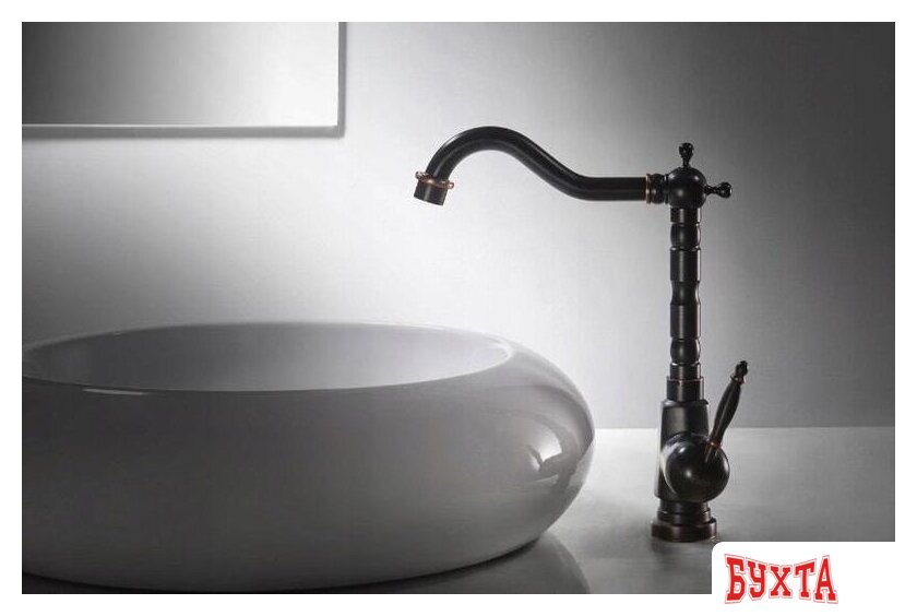 Смеситель Rea Bona Old REA-B0183 (черный) 3