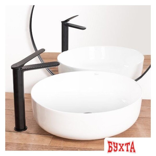 Смеситель Rea Creek REA-B8404 (черный) 4