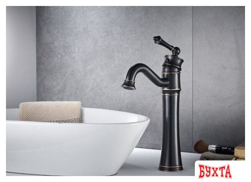 Смеситель Rea Vintage Old REA-B0227 (черный) 4