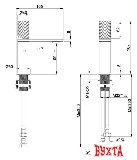 Смеситель Vincea VBF-6AL1GM 3