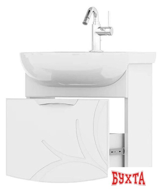 Мебель для ванных комнат Volna Тумба под умывальник Adel 50.1Y 2