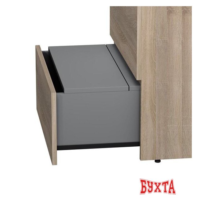 Мебель для ванных комнат AM.PM Тумба под умывальник Gem S 60 M91FSX0602OF (3 ящика,светлый дуб) 5