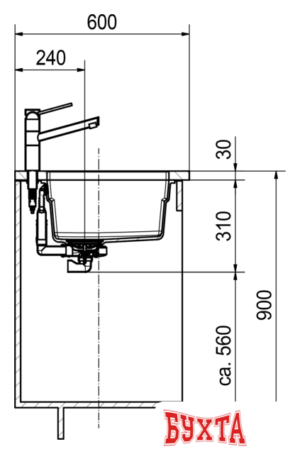 Кухонная мойка Franke Kubus 2 KNG 110-52 (белый) 4