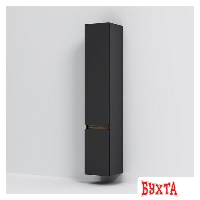 Мебель для ванных комнат AM.PM Шкаф-пенал X-Joy M85ACHR0306BM (черный матовый) 3