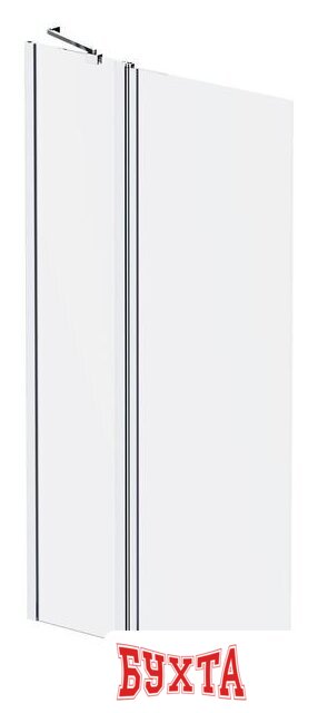 Стеклянная шторка для ванны AM.PM Gem W90BS-D3W5-140CT