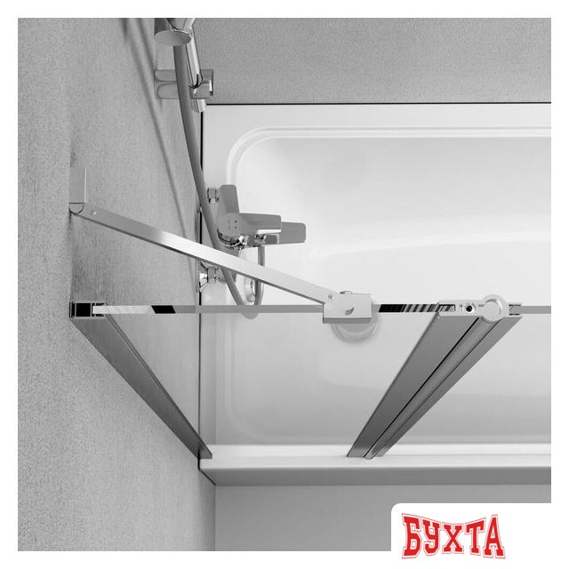 Стеклянная шторка для ванны AM.PM Gem W90BS-D3W5-140CT 3