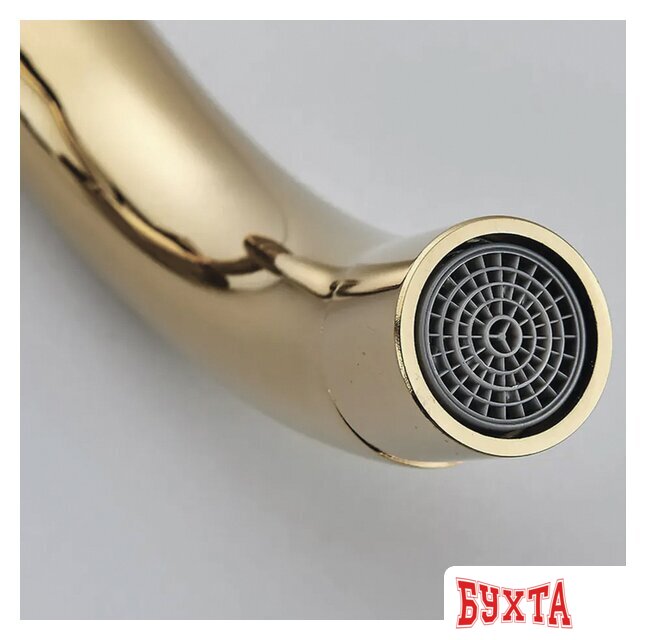 Смеситель Rea Lungo Long B0370 (светлое золото) 2