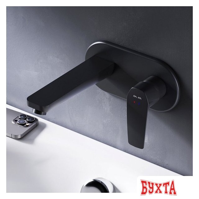 Смеситель AM.PM Gem F90A72222 (черный) 4