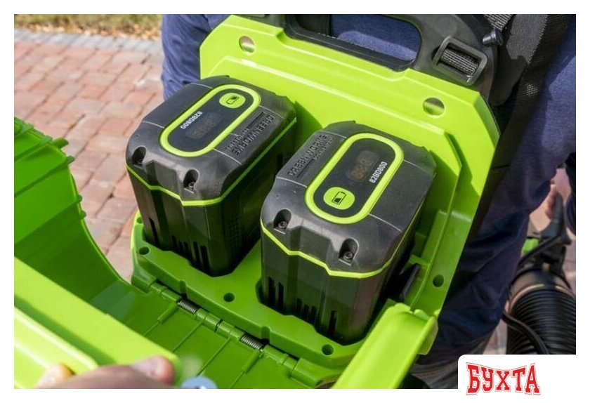 Ранцевая воздуходувка Greenworks GD82BP2 2408307 (без АКБ) 4